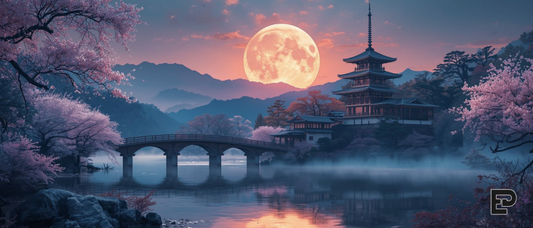 Moonlit Temple