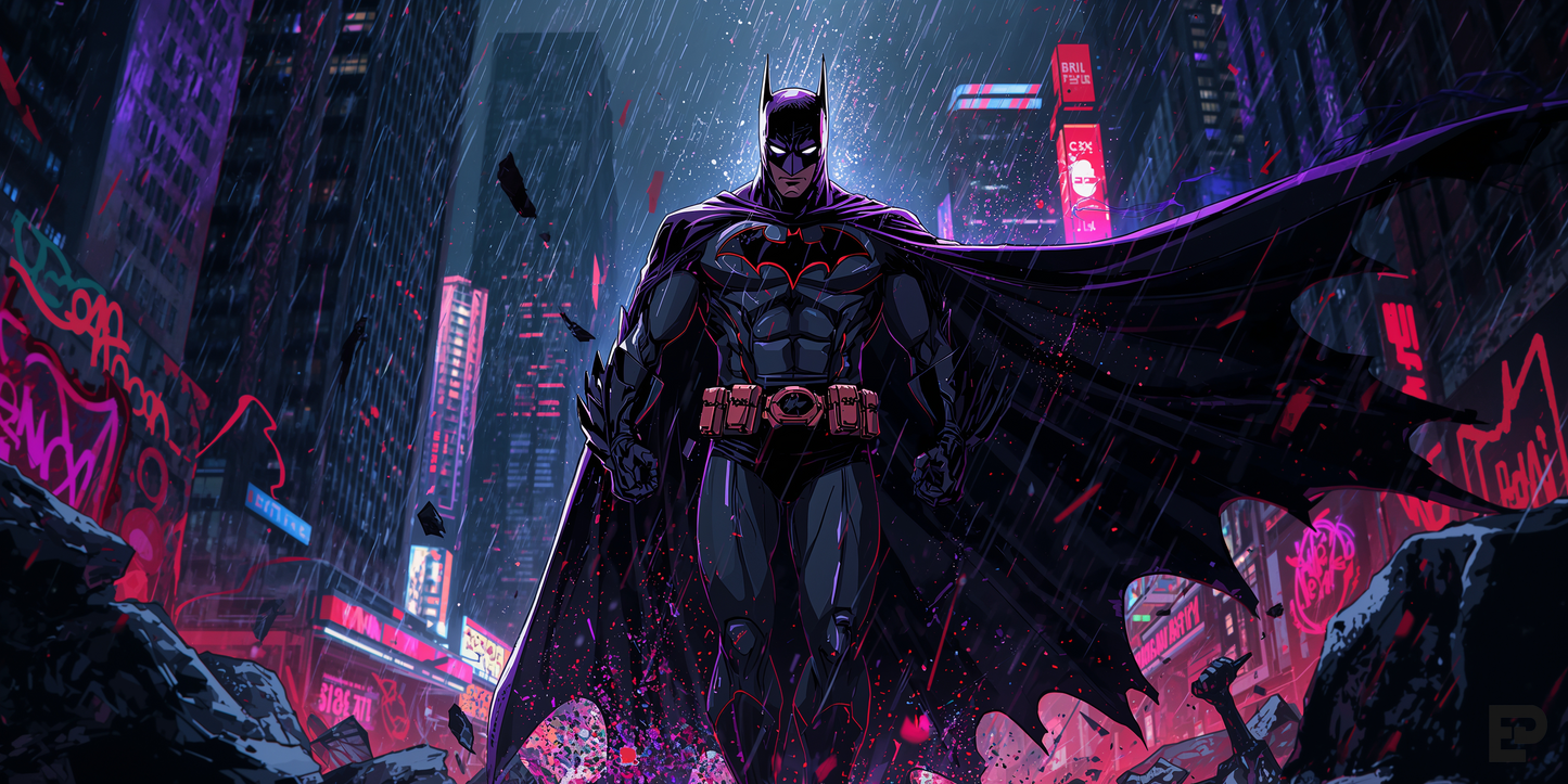 Dark Knight Neon Vengeance