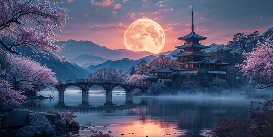 Moonlit Temple